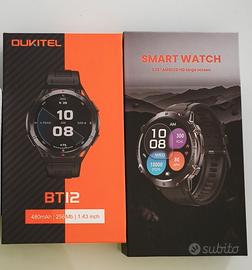 Smartwatch Oukitel BT12 + Smartwatch HD -