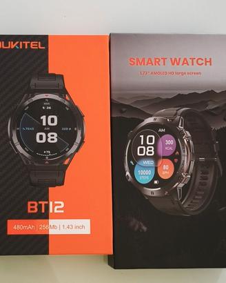 Smartwatch Oukitel BT12 + Smartwatch HD -
