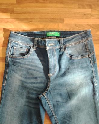 Jeans Benetton Donna Stratch Skinny 