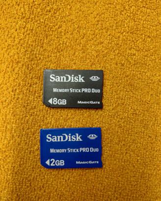 Memory Stick Pro Duo MagicGate 8GB+2GB