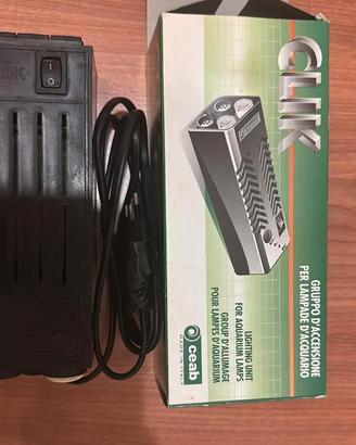 Gruppo accensione luci acquario