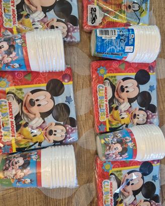 set festa compleanno topolino