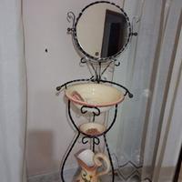 Lavabo in ferro battuto