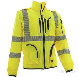 Giubbino Giacca Gilet Emergenza Fluo GIUBTEC POWER