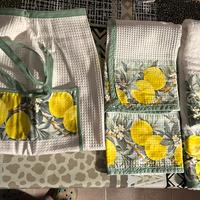 Grembiule e strofinacci da cucina