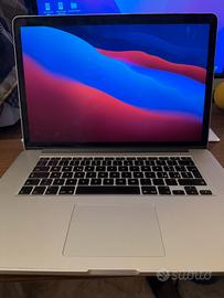 MacBook Pro 2013 15,4”– 256GB – Funzionante