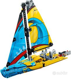 lego 42074 yacht da gara