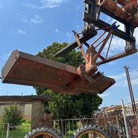 Ruspetta regolabile per trattore da 2m