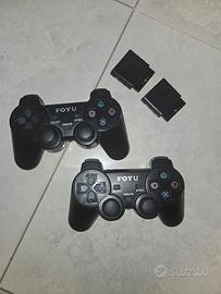 coppia joystick ps2 wireless