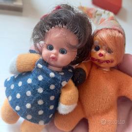 bamboline Vintage in coppia 1970