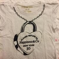 Maglietta / t-shirt Happiness originale 5/6 anni