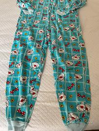 Pigiama gatti costume pezzo unico uomo unisex M/L