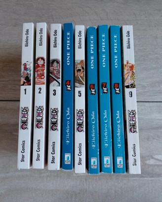 One piece volumi 1-9