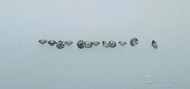 Diamanti taglio a brillante certificati