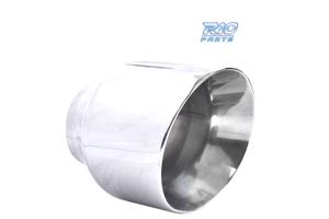 TERMINALE SCARICO UNIVERSALE CROMATO A COLLETTORE 