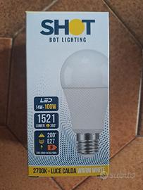 lampadina led luce calda