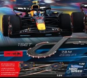 Autonomous slot car ghost car high speed