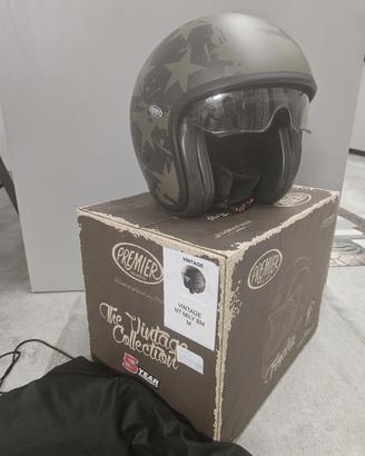 Casco Premier Helmets Jet Vintage NT MILY BM Tg.M