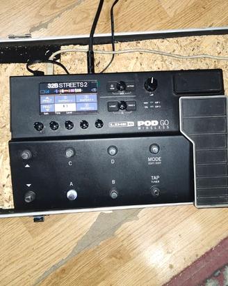 Line 6 pod go wireless con IR Vox
