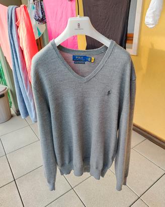 maglioncino a V ralph lauren 