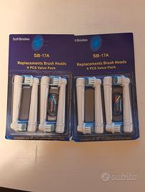 TESTINE DI RICAMBIO PER SPAZZOLINO ORAL B 