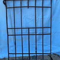 grata d'epoca in ferro forgiato