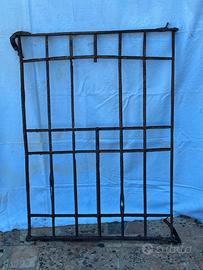 grata d'epoca in ferro forgiato