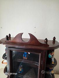 vetrinetta in legno anni 60'/ 70 '