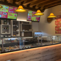 Banco refrigerato e bagnomaria