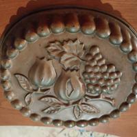 Stampo in rame lavorato