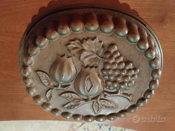 Stampo in rame lavorato
