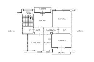 Quadrilocale in condominio a Collemarino