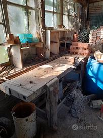 bancone falegname antico
