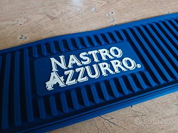 Bar mat NASTRO AZZURRO tappetino gommato 58x12 cm