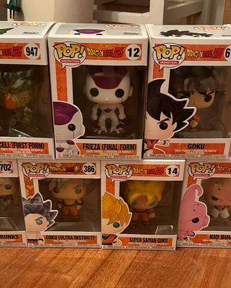 Funko Pop Dragon Ball Z originali Lotto collezione