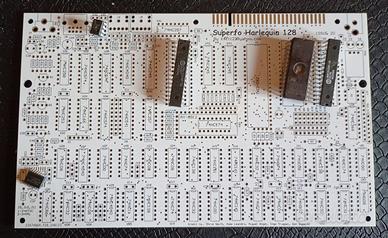ZX Spectrum Harlequin 128 rev 2D PCB