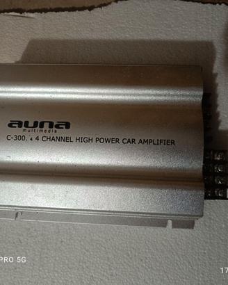 Amplificatore auto Auna c-300 4 channel
