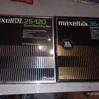 2 Bobine nastro magnetico per incisioni Maxell