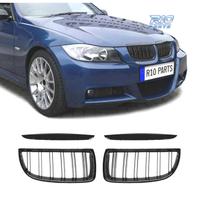 GRIGLIE BMW E90 E91 05-08 LOOK M4 NERO LUCIDO