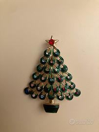 Spilla albero di Natale