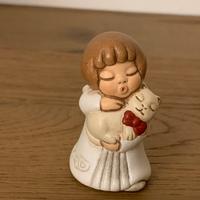 Angioletto Thun con gattino