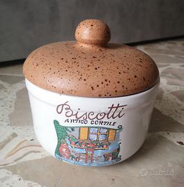 Porta Biscotti / Biscottiera in ceramica - Arredamento e Casalinghi In  vendita a Palermo