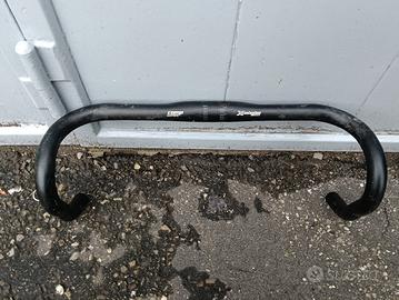 manubrio bici da corsa areo piatto 44 cm