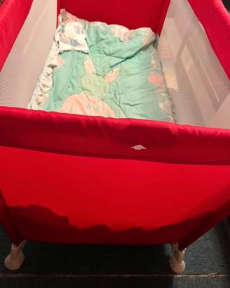 Lettino viaggio bimbi safety rosso