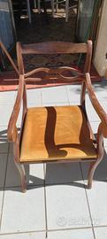 sedie in legno, poltrone, 