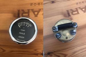 Manometro temperatura olio Jaeger 130° Abarth 595