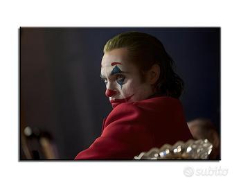 Quadro Stampa su Tela Joker 70x120 cm Telaio legno