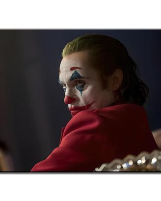 Quadro Stampa su Tela Joker 70x120 cm Telaio legno
