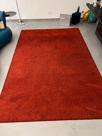 Tappeto ikea 2x3 rosso usato pelo lungo