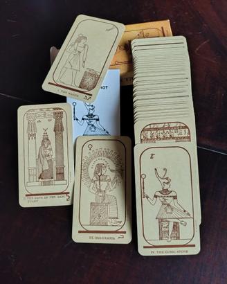 Tarocco carte , Egyptian tarot deck